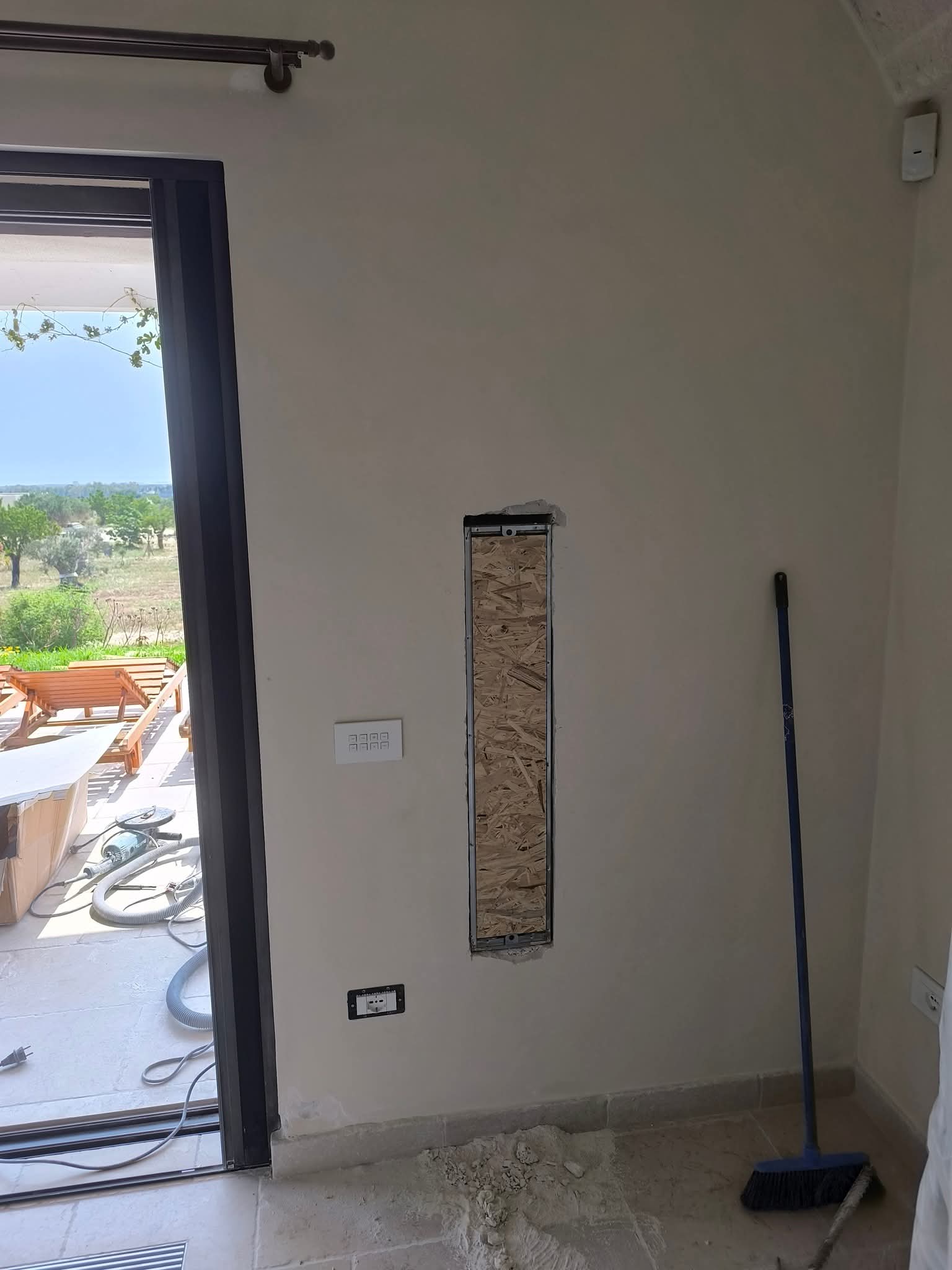Predisposizione a parete per installazione VMC